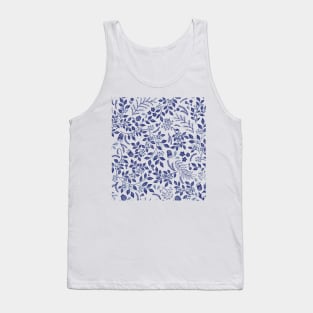 Indigo Vines Tank Top